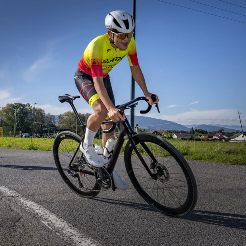 Paul Chartrain au Grand prix de Saint Pierre en Faucigny.